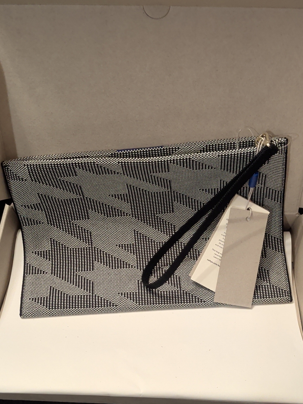 Retired Rothy 's Houndstooth Wristlet